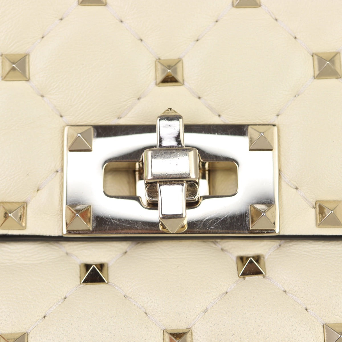 Valentino Rockstud Spike Small Shoulder Bag Hardware
