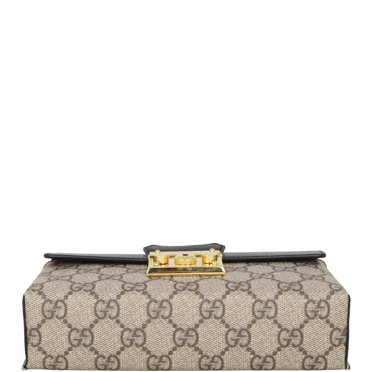 Gucci GG Supreme Padlock Mini Top Handle Shoulder Bag