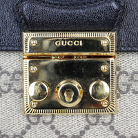 Gucci GG Supreme Padlock Mini Top Handle Shoulder Bag