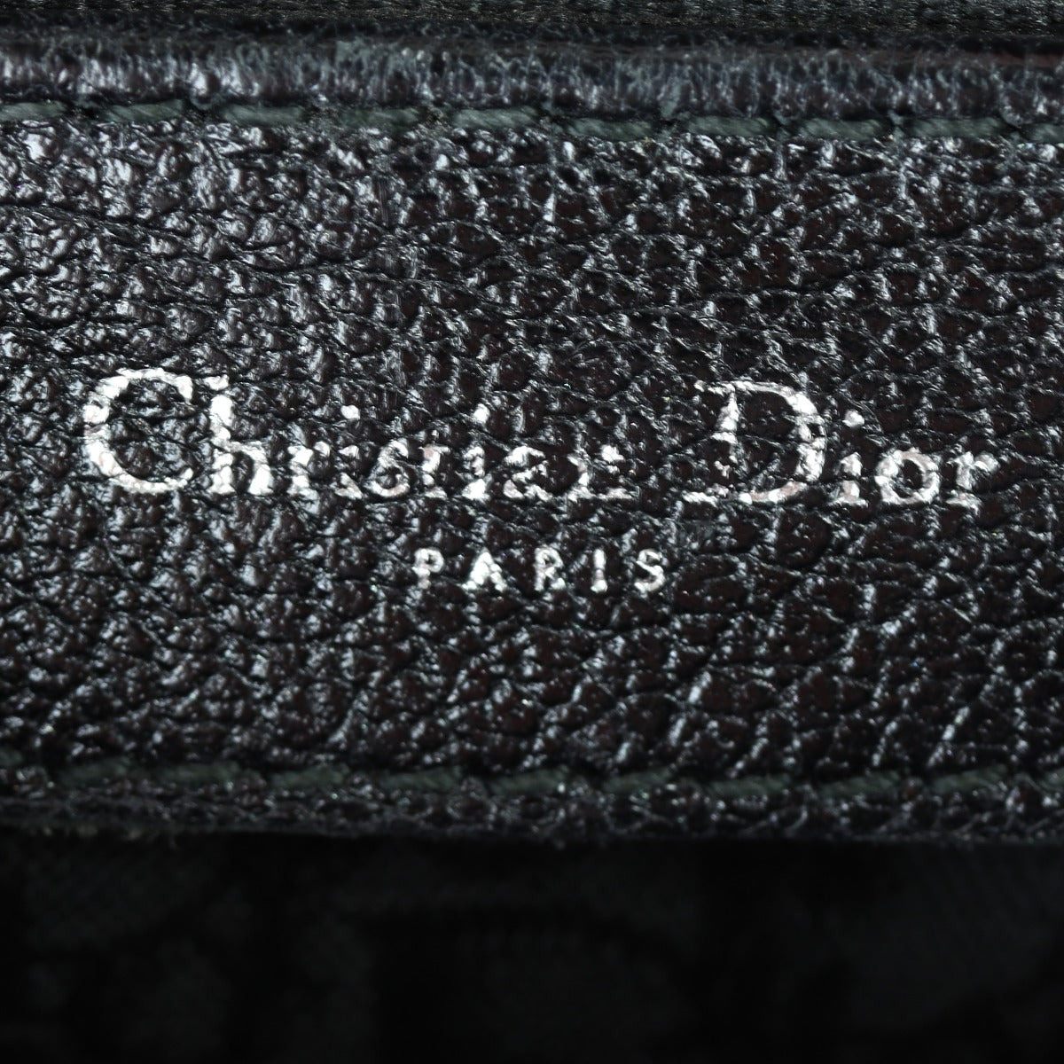 Dior Saddle Bag Interior Stamp