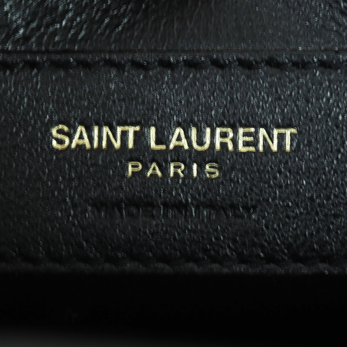 Saint Laurent Eastside Tote Interior Stamp