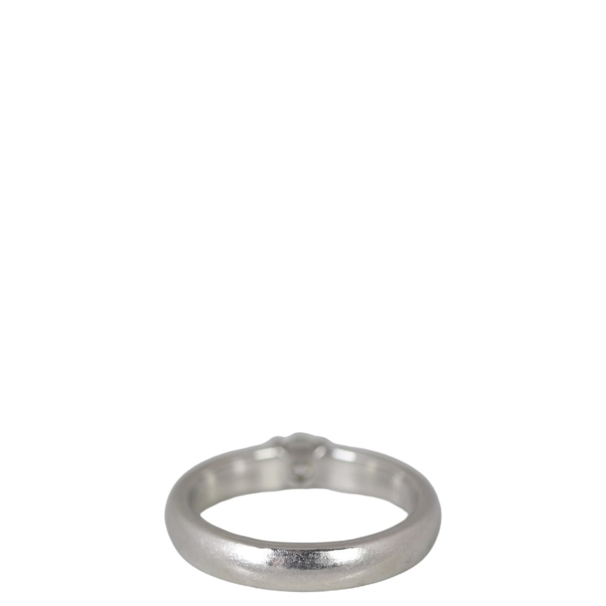 Tiffany & Co Platinum Diamond Bezel Solitaire Ring