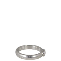 Tiffany & Co Platinum Diamond Bezel Solitaire Ring
