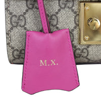 Gucci GG Supreme Padlock Small Shoulder Bag Hot-stamping