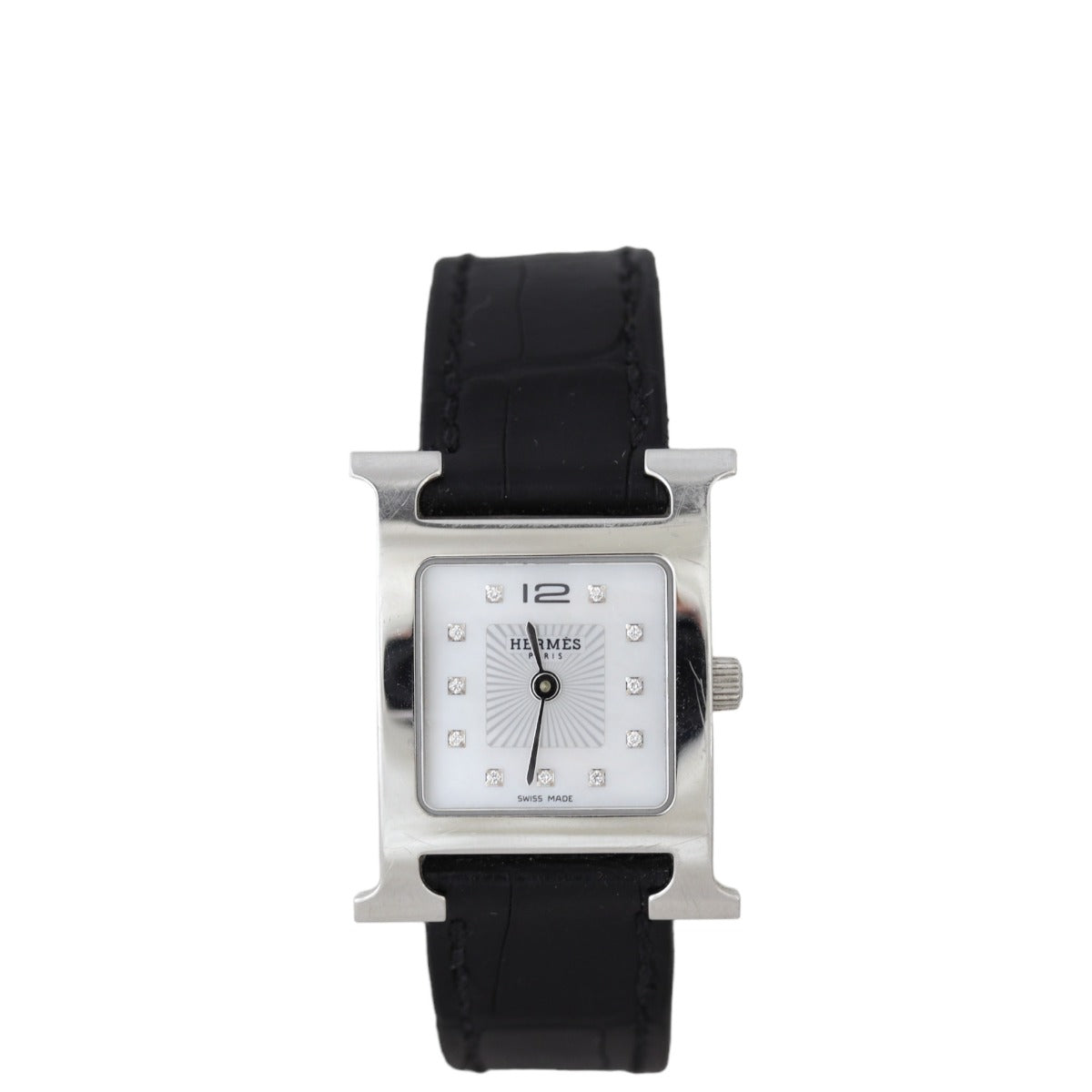 Hermes Heure H Mini Watch Diamonds