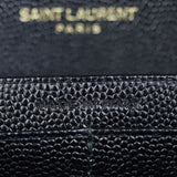 Saint Laurent Monogram Envelope Chain Wallet Interior Stamp