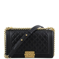 Chanel Boy Old Medium Front with Strap