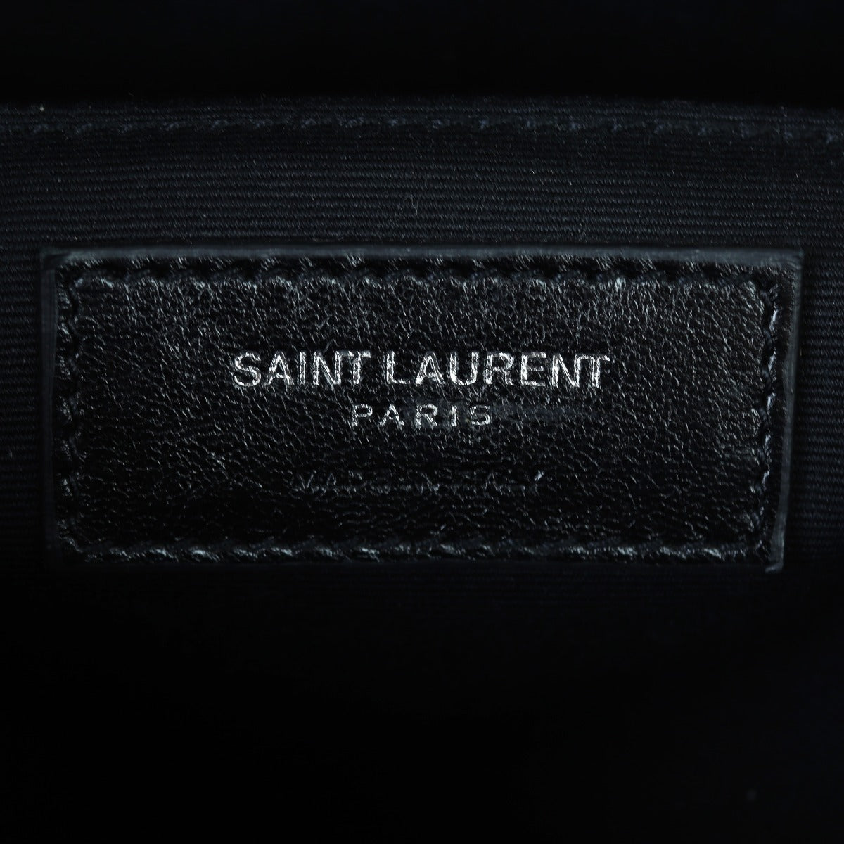 Saint Laurent Lou Camera Bag Interior Stamp