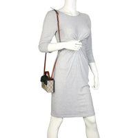 Gucci GG Supreme Padlock Mini Top Handle Shoulder Bag