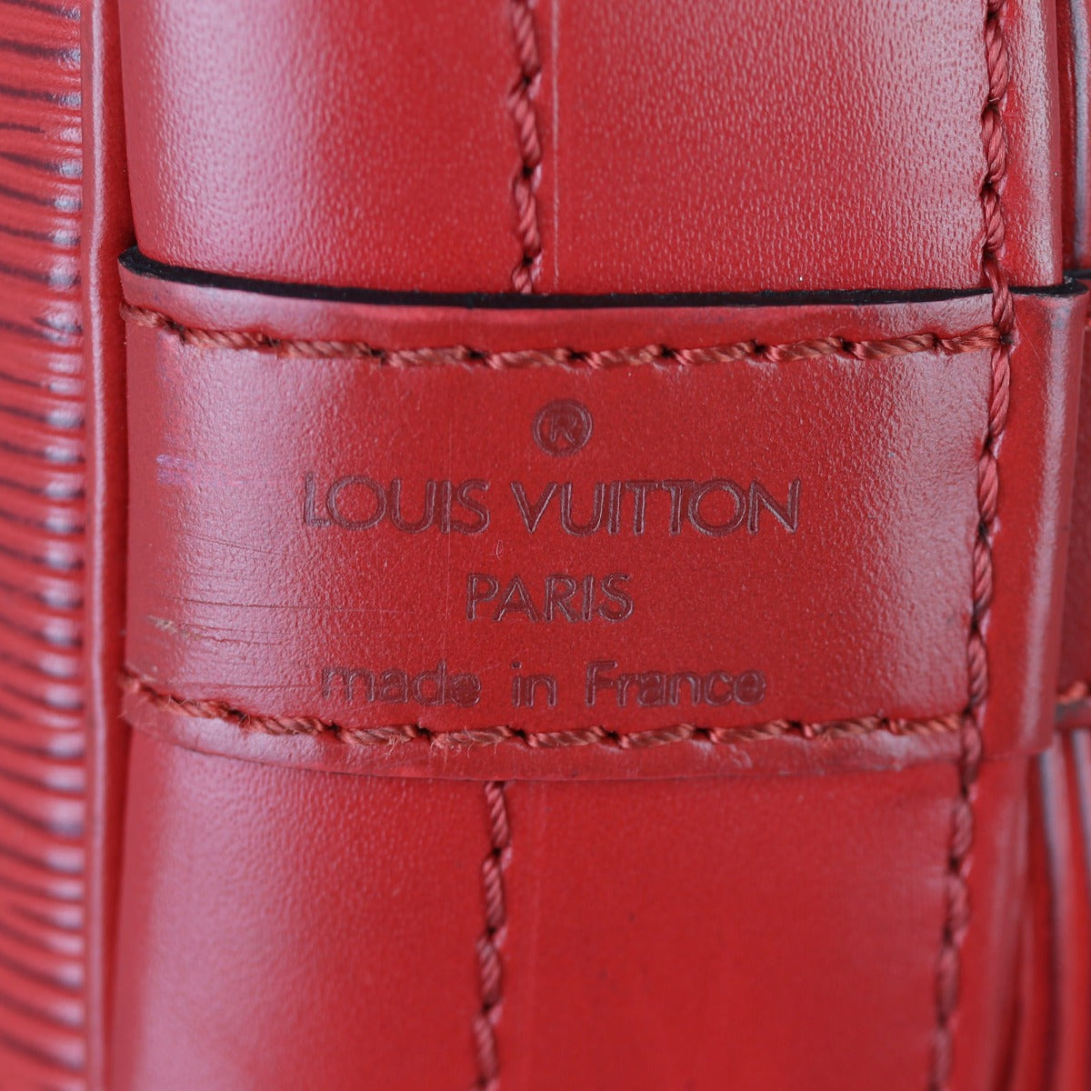 Louis Vuitton Noe Epi Interior Stamp
