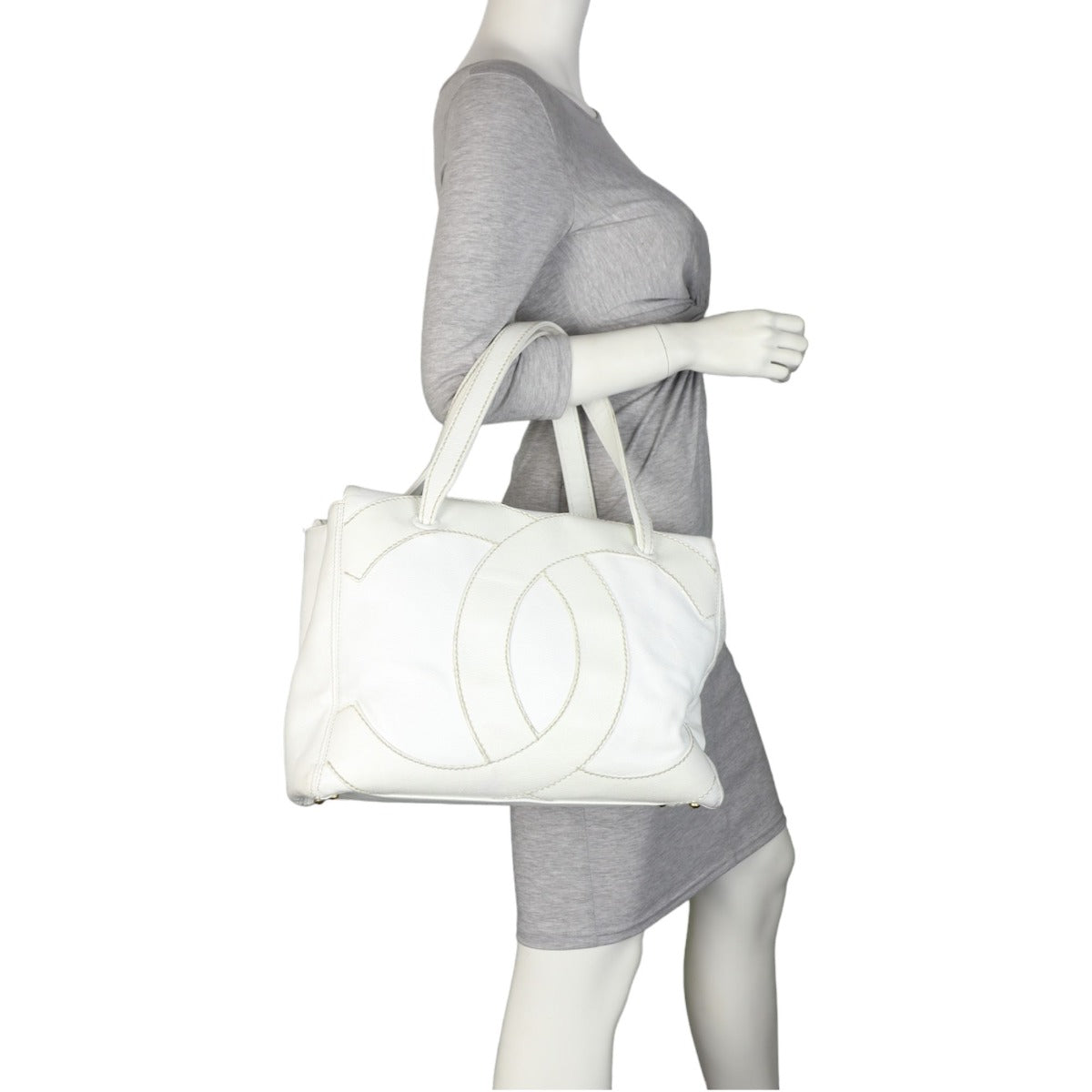 Chanel CC Leather Tote