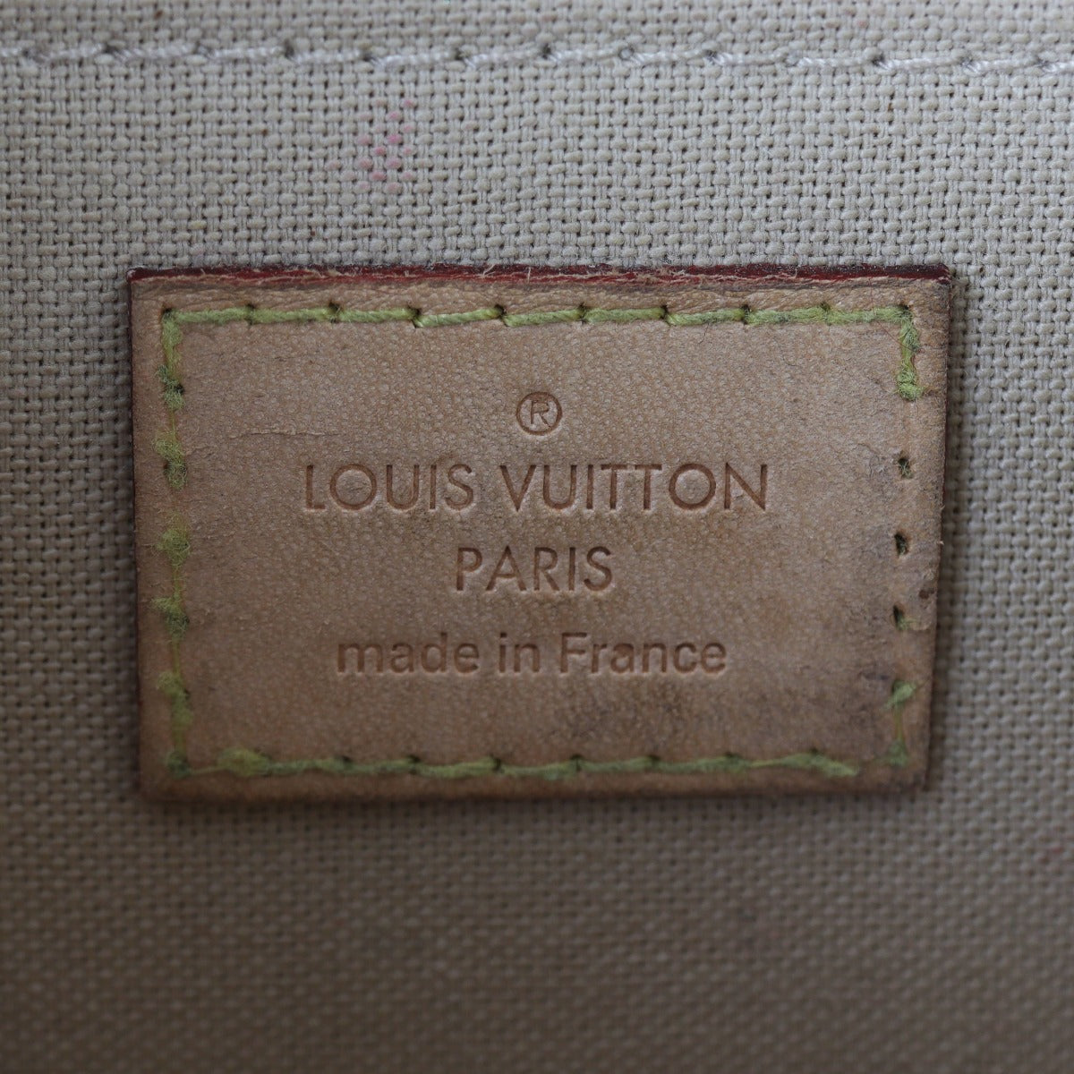 Louis Vuitton Favorite MM Damier Azur Interior Stamp