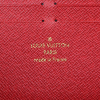 Louis Vuitton Clemence Wallet Damier Ebene Interior Stamp