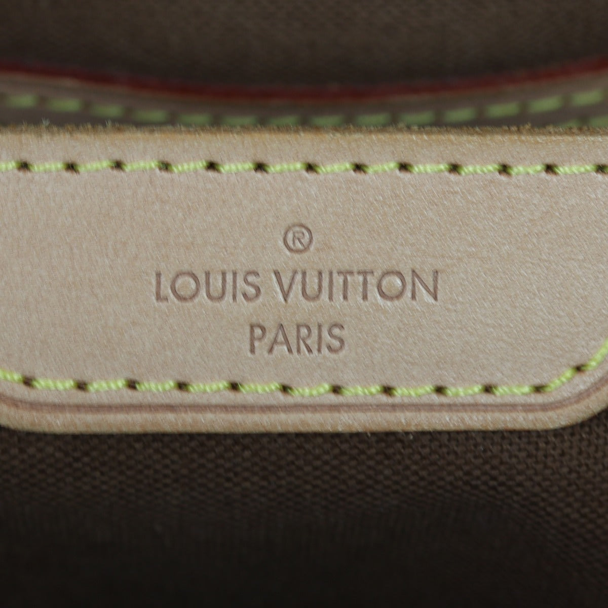 Louis Vuitton Palermo GM Monogram Interior Stamp