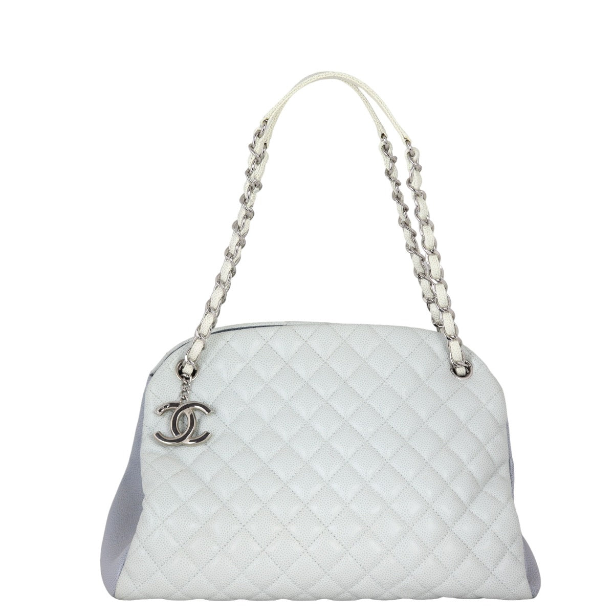 Chanel Mademoiselle Bowler Bag Large | Blue