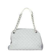 Chanel Mademoiselle Bowler Bag Large | Blue