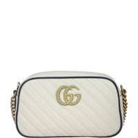 Gucci GG Marmont Diagonal Small Camera Bag