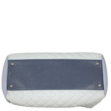 Chanel Mademoiselle Bowler Bag Large | Blue