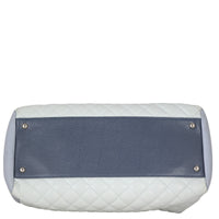Chanel Mademoiselle Bowler Bag Large | Blue