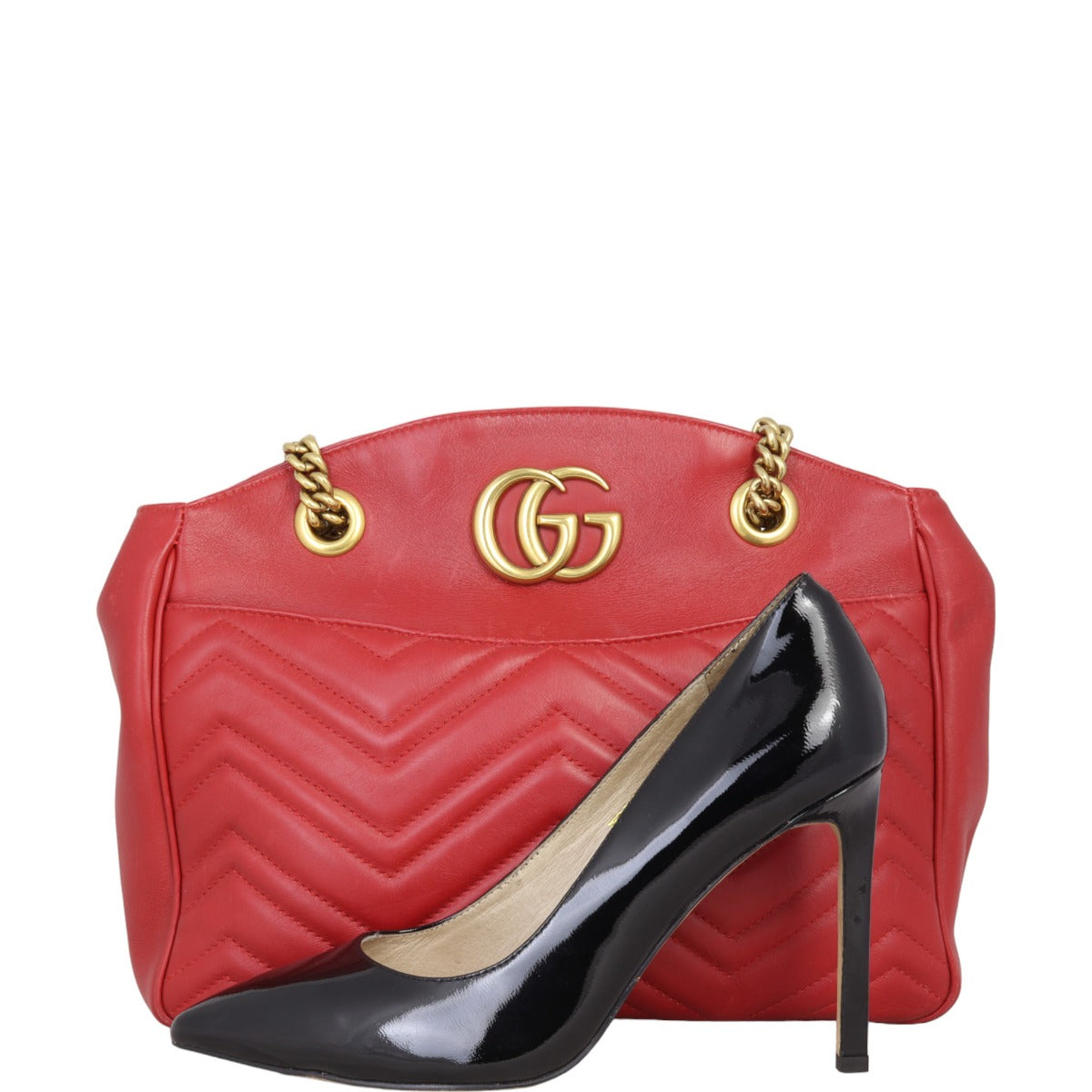 Gucci GG Marmont Matelasse Open Top Tote Medium