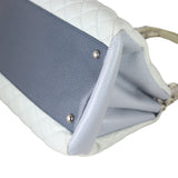 Chanel Mademoiselle Bowler Bag Large | Blue