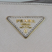 Prada Saffiano Lux Galleria Tote Logo