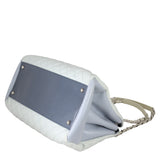 Chanel Mademoiselle Bowler Bag Large | Blue