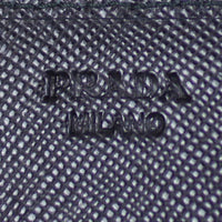 Prada Saffiano Continental Wallet Stamp