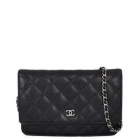 Chanel Classic Wallet on Chain | Silver Tone Hardware