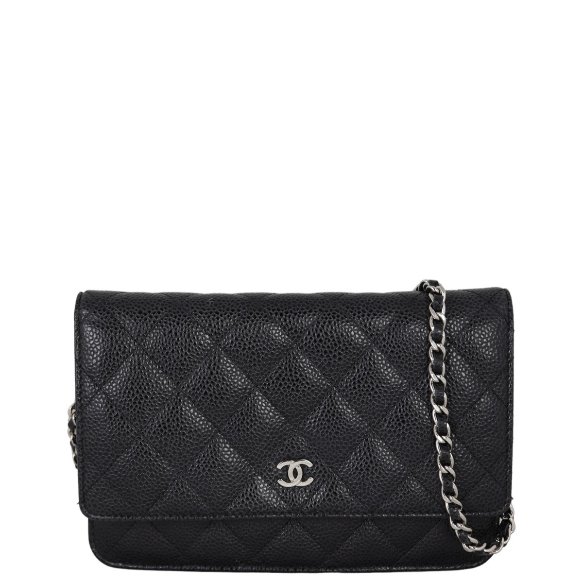 Chanel Classic Wallet on Chain | Silver Tone Hardware