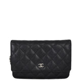 Chanel Classic Wallet on Chain | Silver Tone Hardware