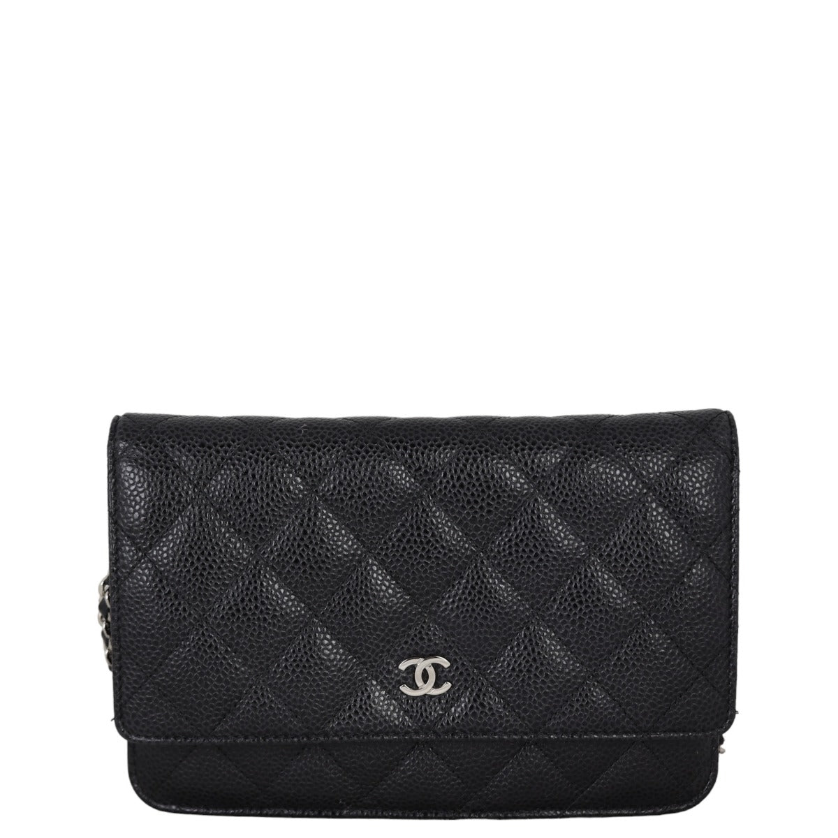 Chanel Classic Wallet on Chain | Silver Tone Hardware