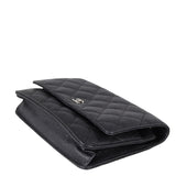 Chanel Classic Wallet on Chain | Silver Tone Hardware