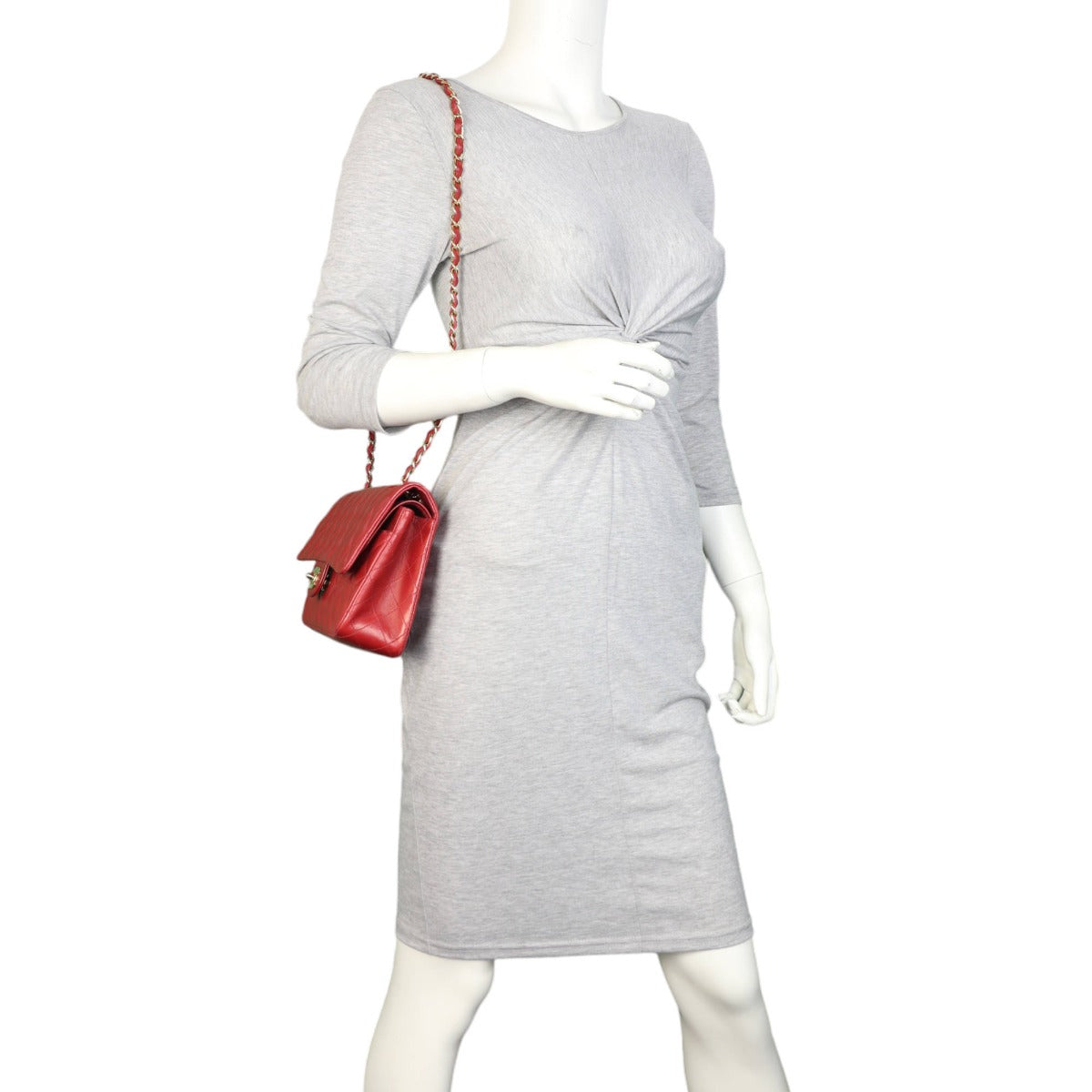 Chanel Classic Double Flap Medium | Red