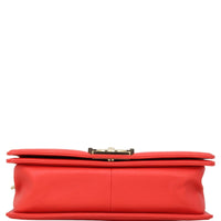 Chanel Boy Old Medium | Red