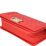Chanel Boy Old Medium | Red
