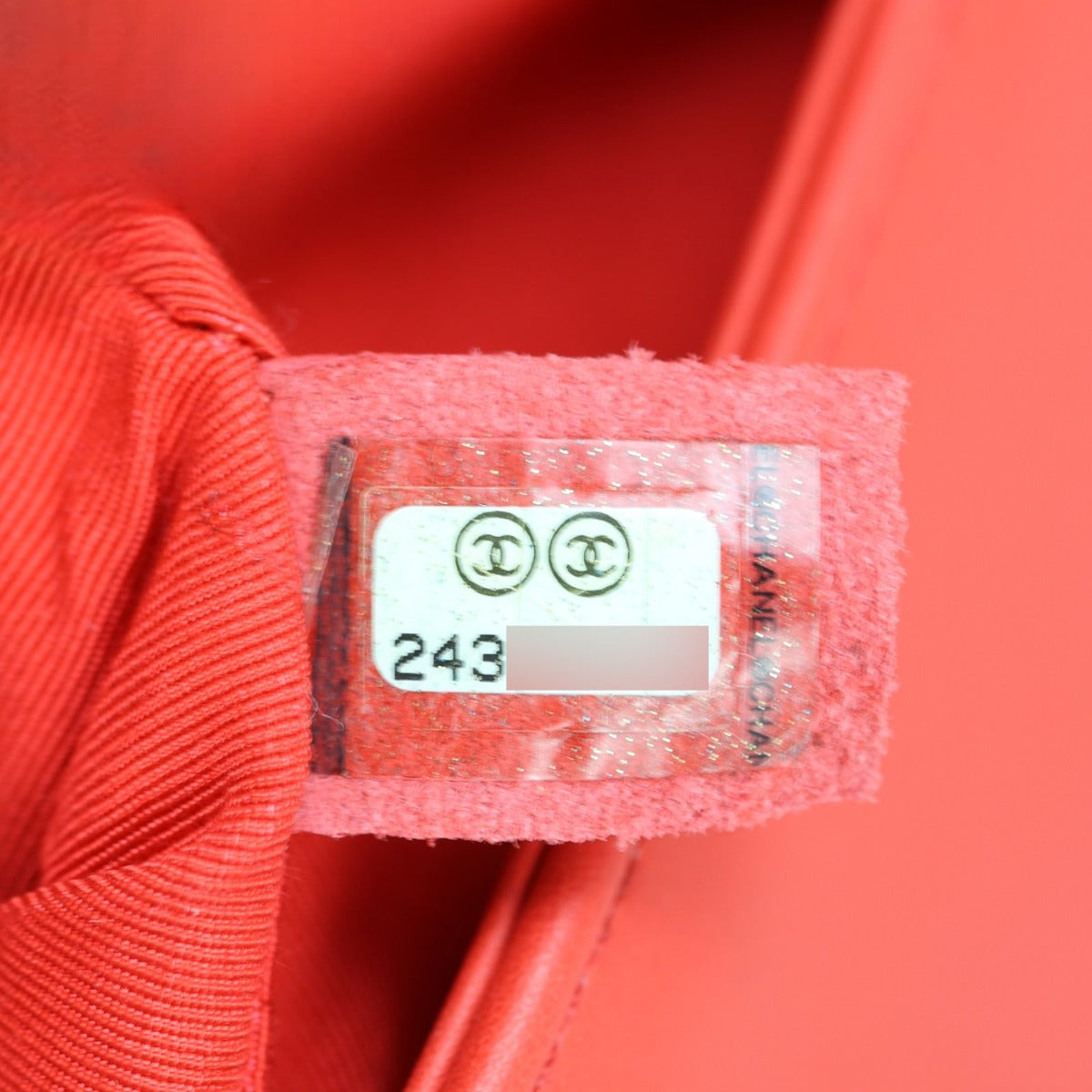 Chanel Boy Old Medium | Red