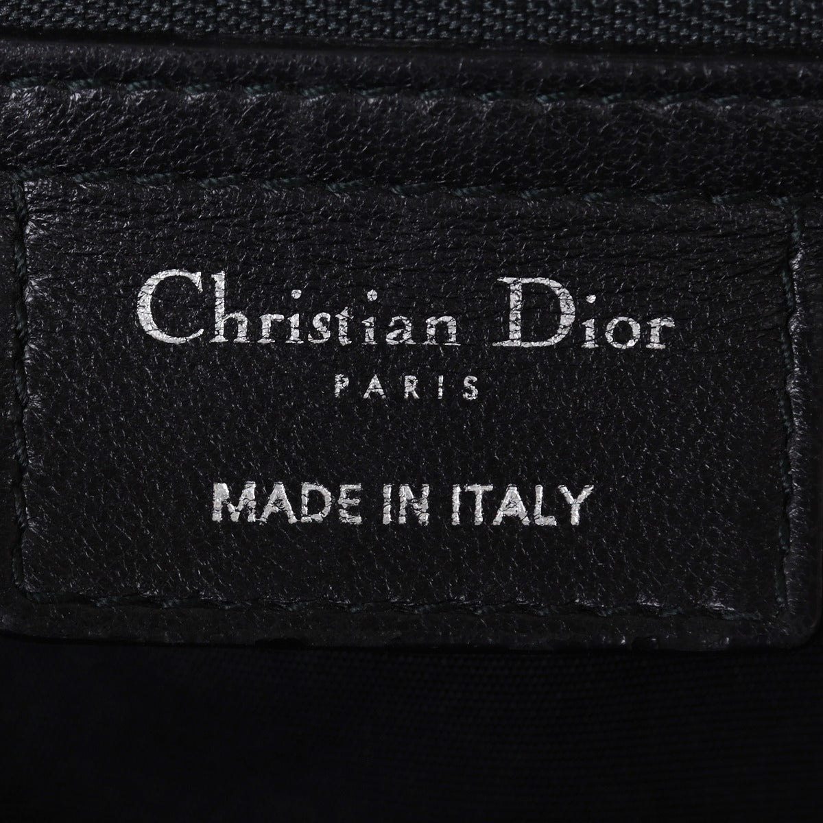 Dior Lady Dior Shopping Tote Interior Stamp