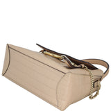 Chloe Faye Day Bag Medium Croc-Embossed