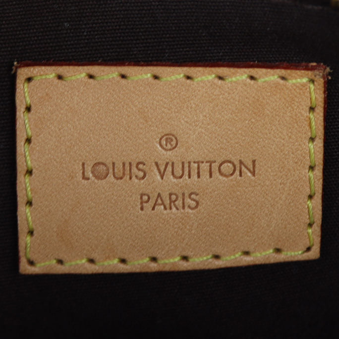 Louis Vuitton Alma BB Monogram Vernis Interior Stamp