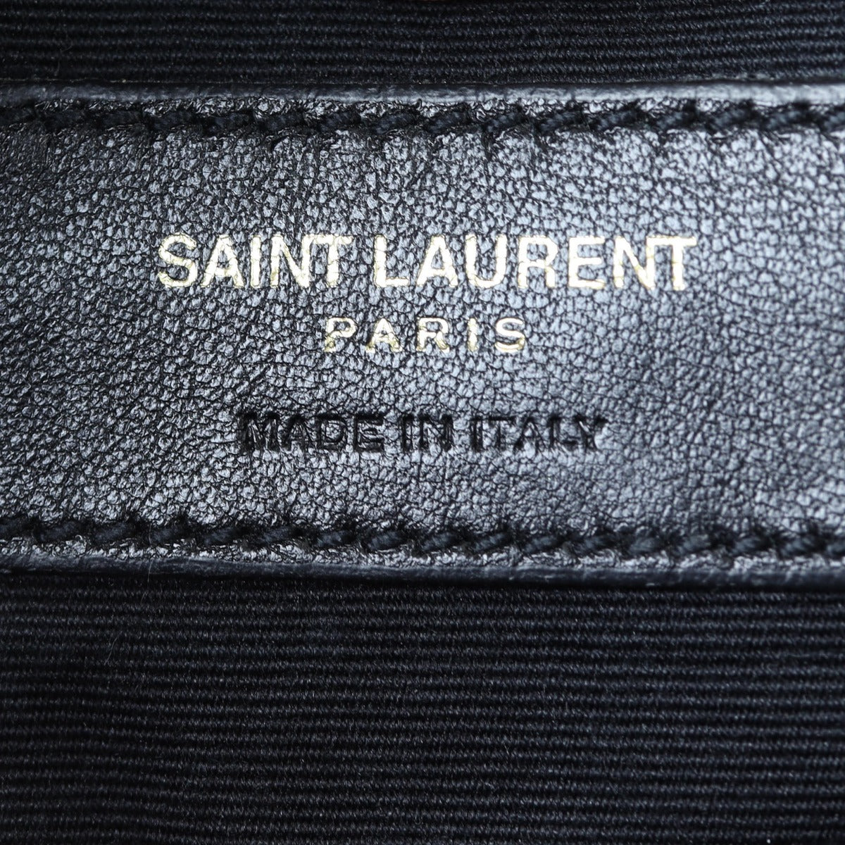 Saint Laurent Lou Belt Bag Interior Stamp