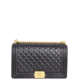Chanel Boy New Medium | Black 23 Series