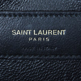 Saint Laurent Kate Tassel Chain Bag Small Croc-Embossed Interior Stamp