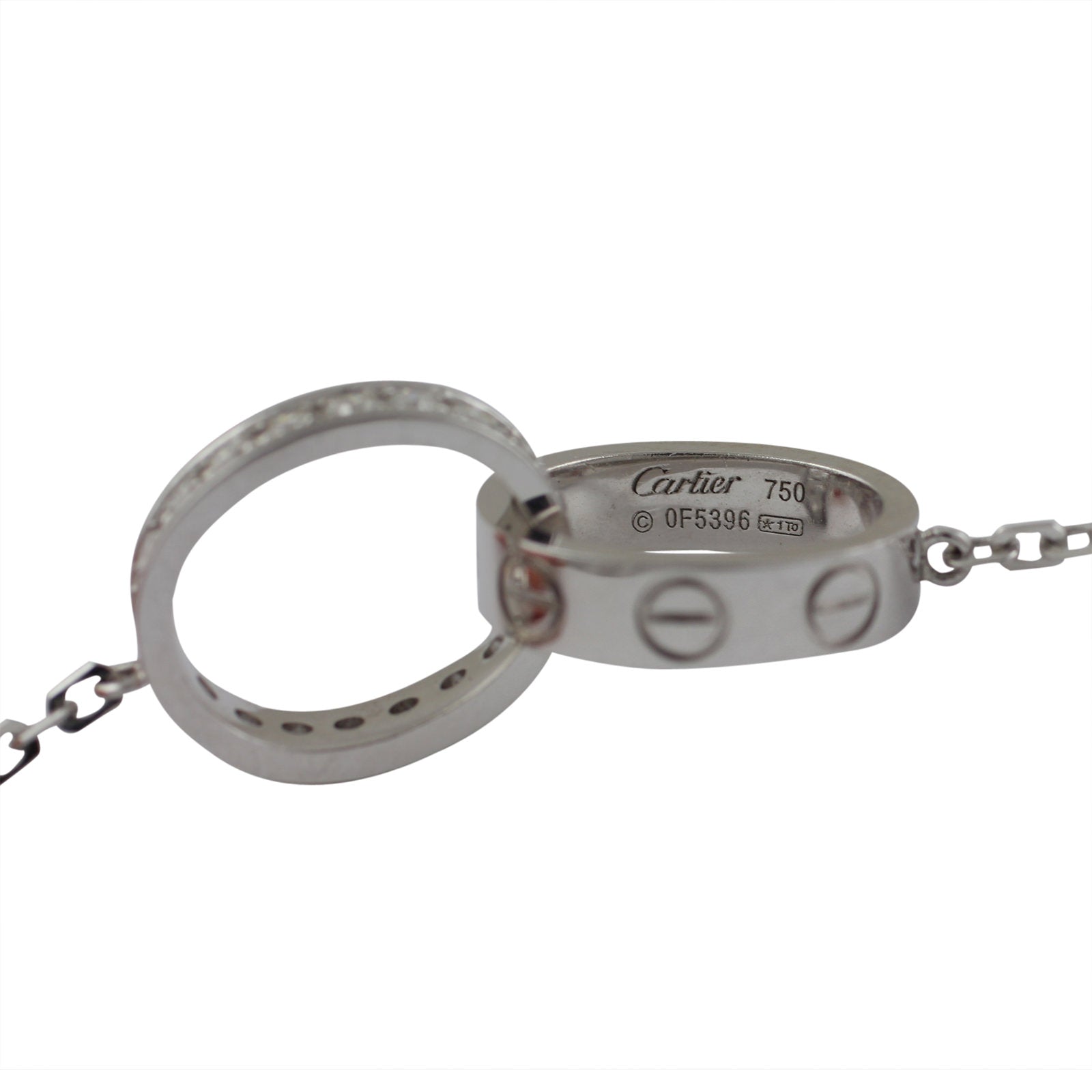 Cartier Love Diamond Necklace Details