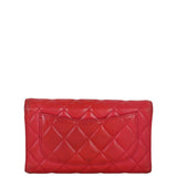 Chanel Classic Flap Long Wallet | Red