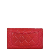 Chanel Classic Flap Long Wallet | Red
