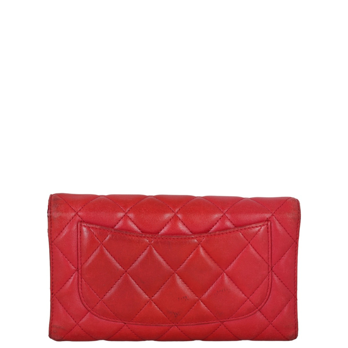 Chanel Classic Flap Long Wallet | Red