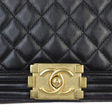 Chanel Boy New Medium | Black 23 Series