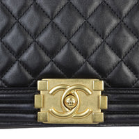 Chanel Boy New Medium | Black 23 Series