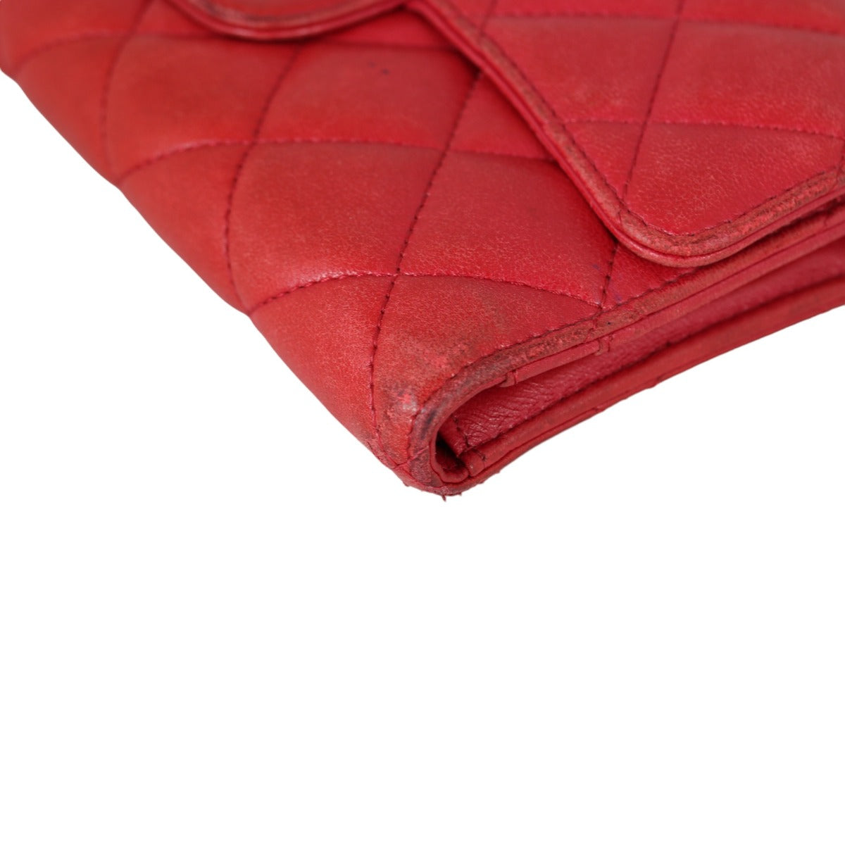 Chanel Classic Flap Long Wallet | Red